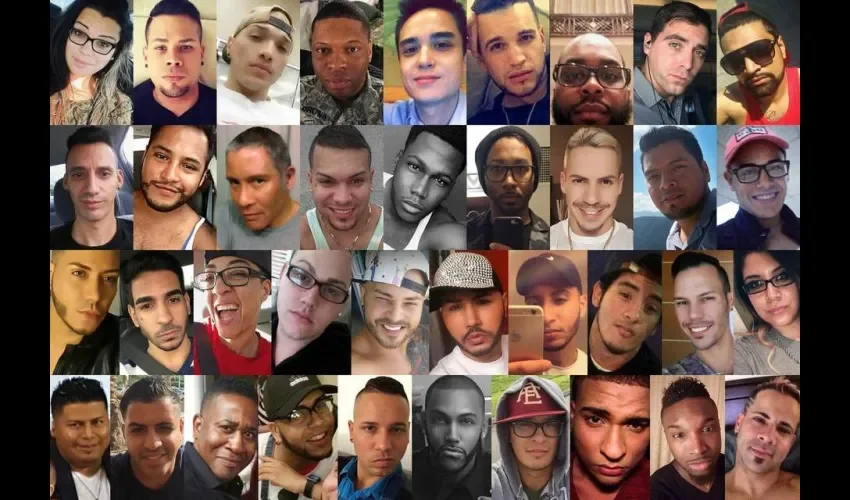 Víctimas de la masacre de  la discoteca Pulse en Orlando, Florida