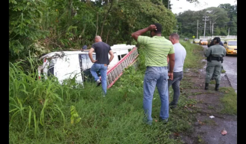Accidente en Colón 