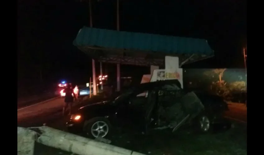 Accidente en Colón 