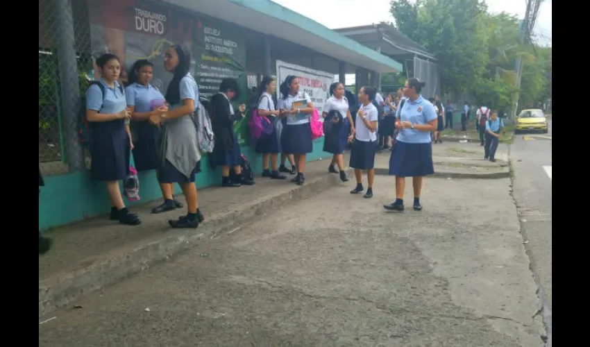 Suspenden clases en el Instituto América 