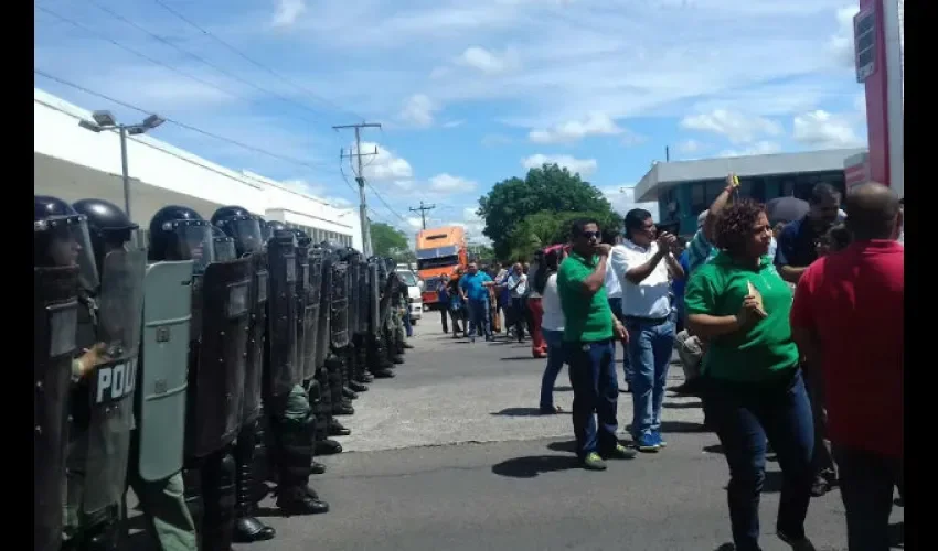 Protesta en Chiriquí 