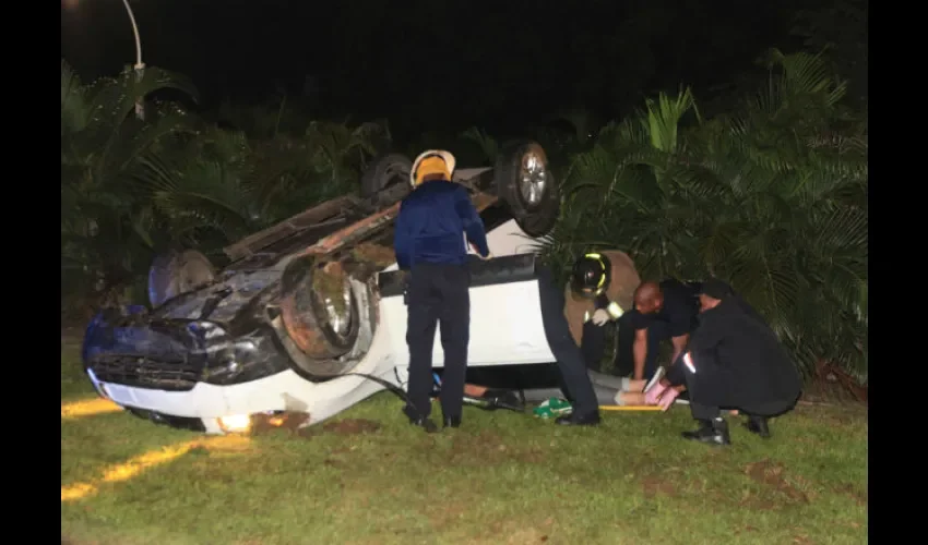 Accidente en la Cinta Costera 
