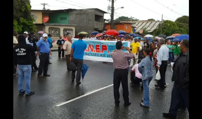 Docentes en Colón 