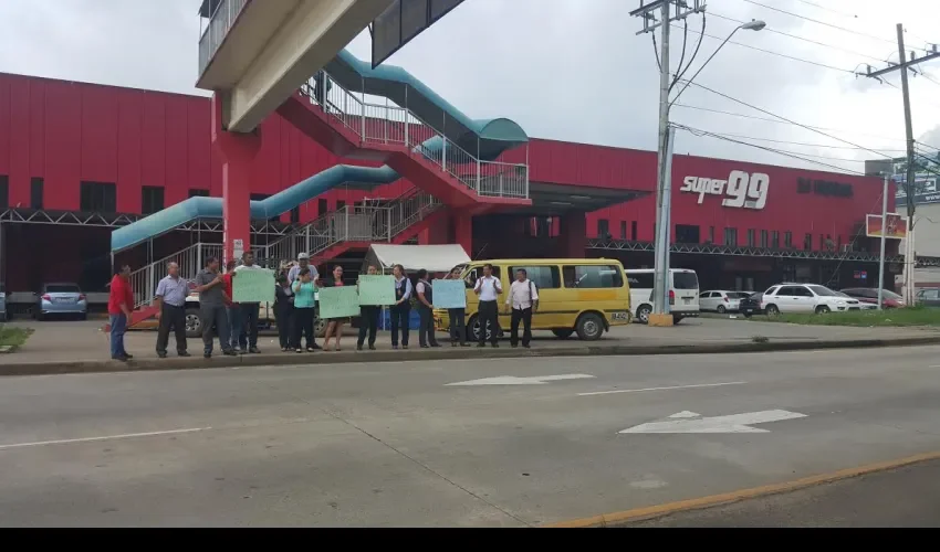 Protesta en Arraiján 