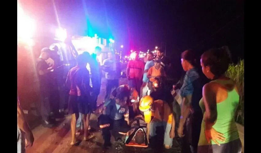Accidente en Pacora