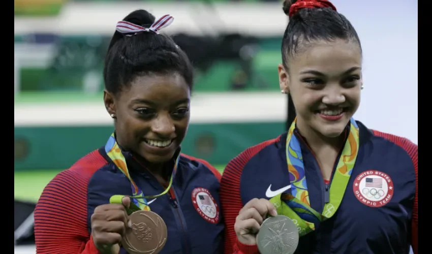 Wevers y Biles 