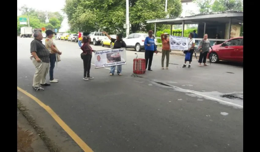 Protesta en la CSS