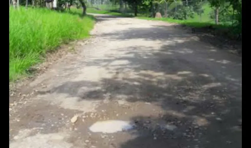 Vías en Penonomé