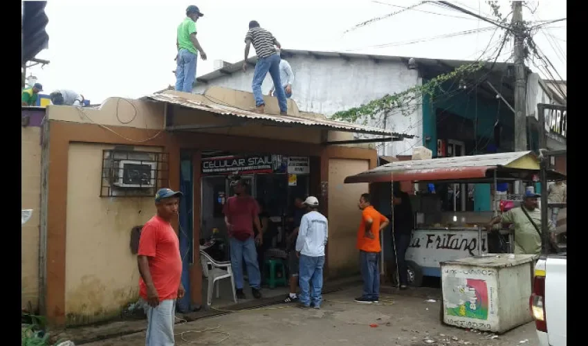 Desalojan a arrendatarios de la peatonal municipal de La Chorrera