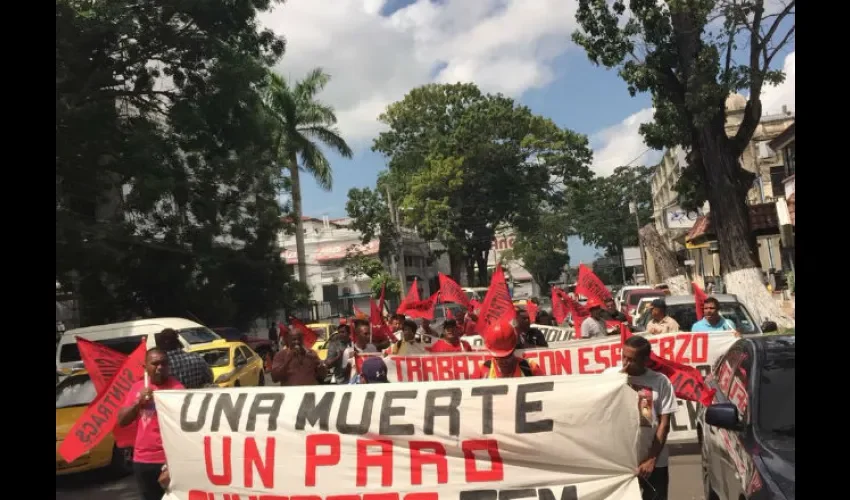 Suntrac protesta 