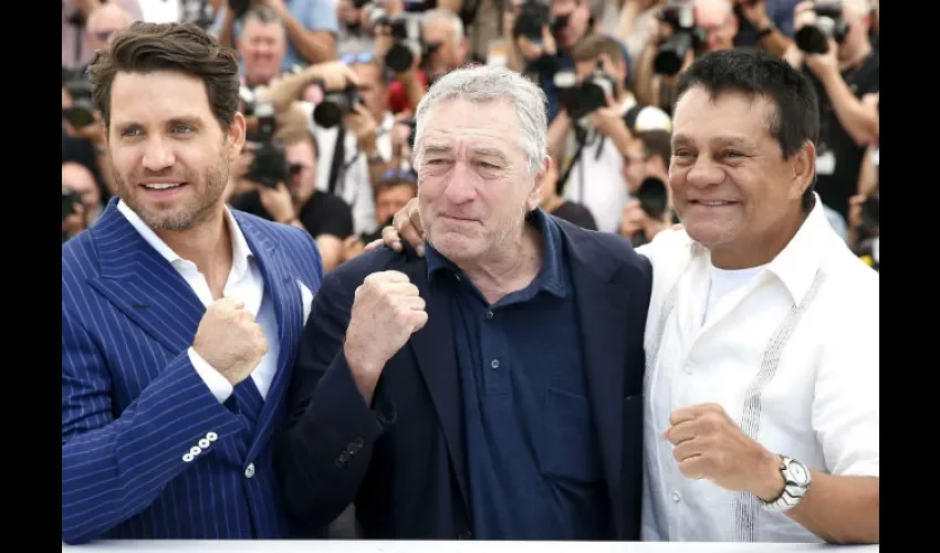 Trio de campeones. 