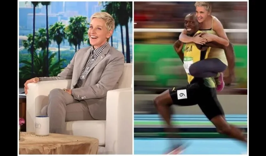 Ellen Degeneres. 