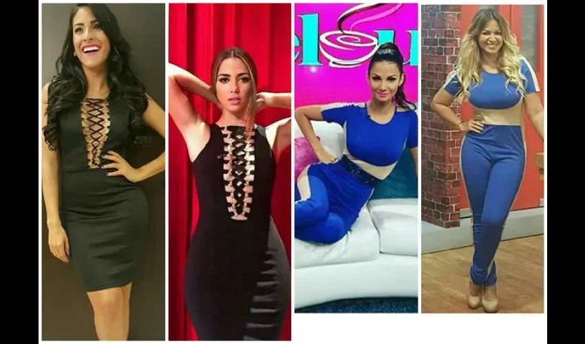 A Erika Nota la reventaron cuando se vistió igualita a Carolina. Fotos: Instagram.