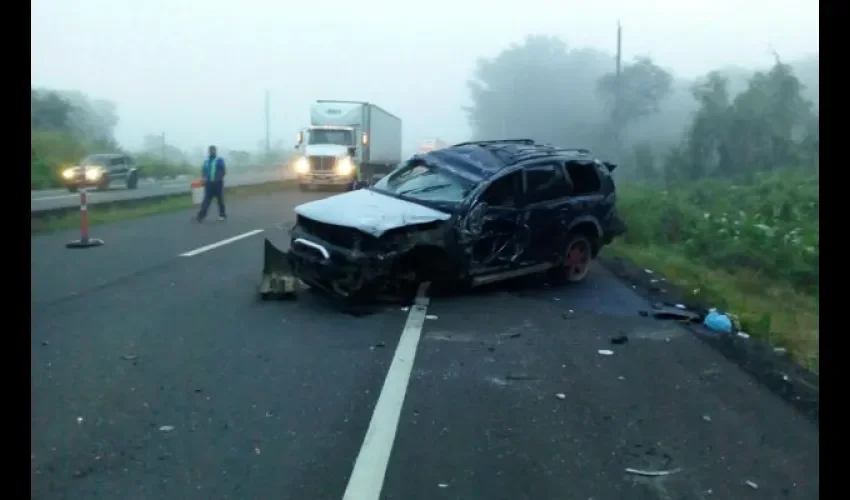 Accidente de tránsito en Veraguas