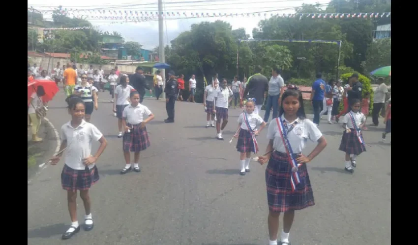 Desfile en San Miguelito