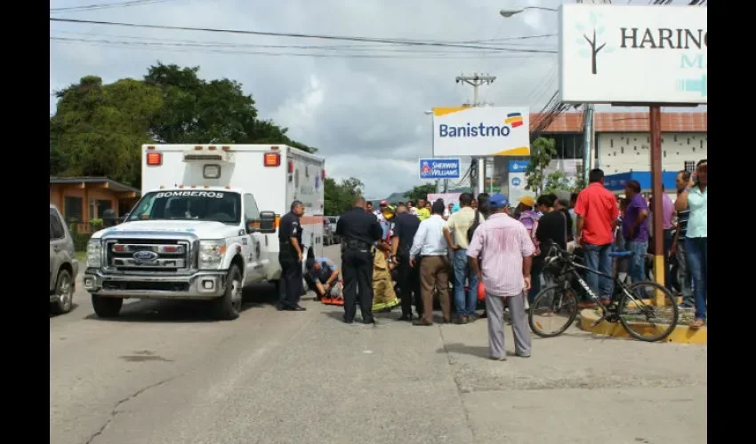 Colisionan la moto de dos linces en Penonomé