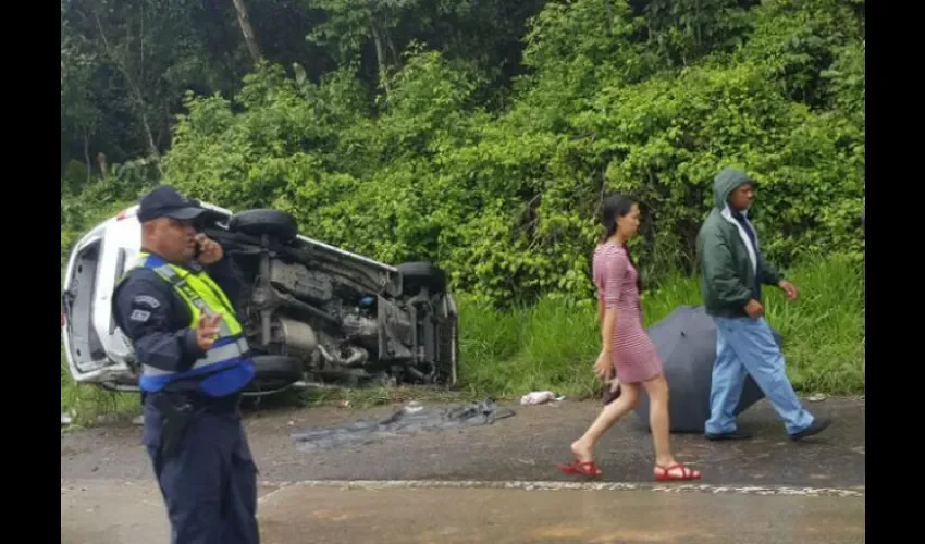 Accidente de tránsito en  la Vía Centenario 