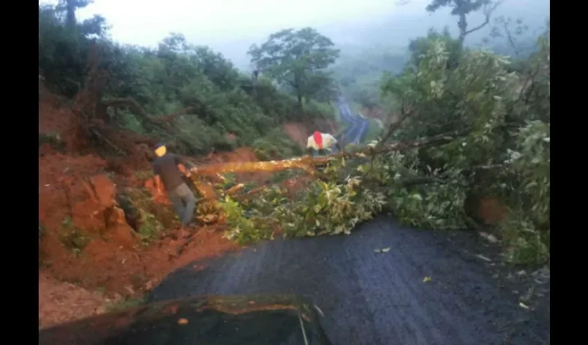 Lluvia en Herrera 