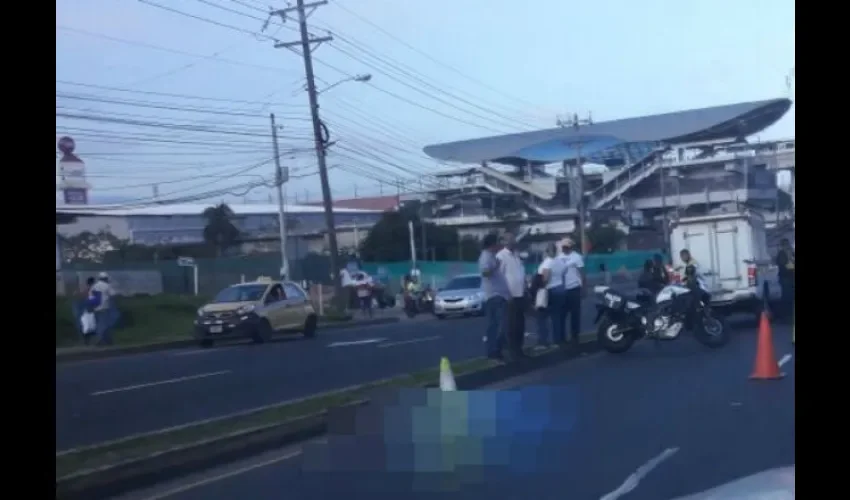 Accidente de tránsito en Las Colinas