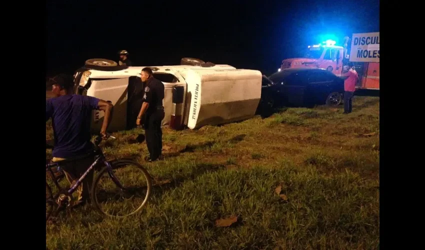Accidente en Divisa