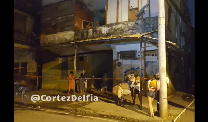 Incendio en Colón