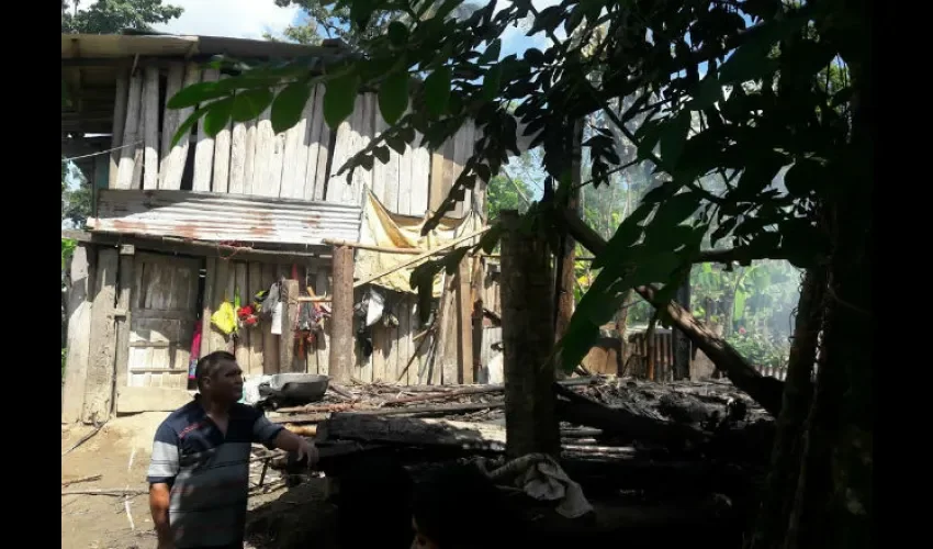 Fuego en Bocas del Toro