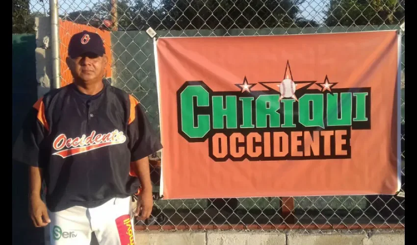 Gaspar Acevedo es el técnico de Chiriquí Occidente./ Foto Cortesía