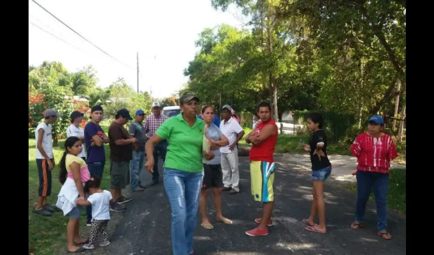 Protesta en Penonomé