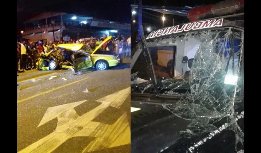 Accidente en Las Margaritas de Chepo 