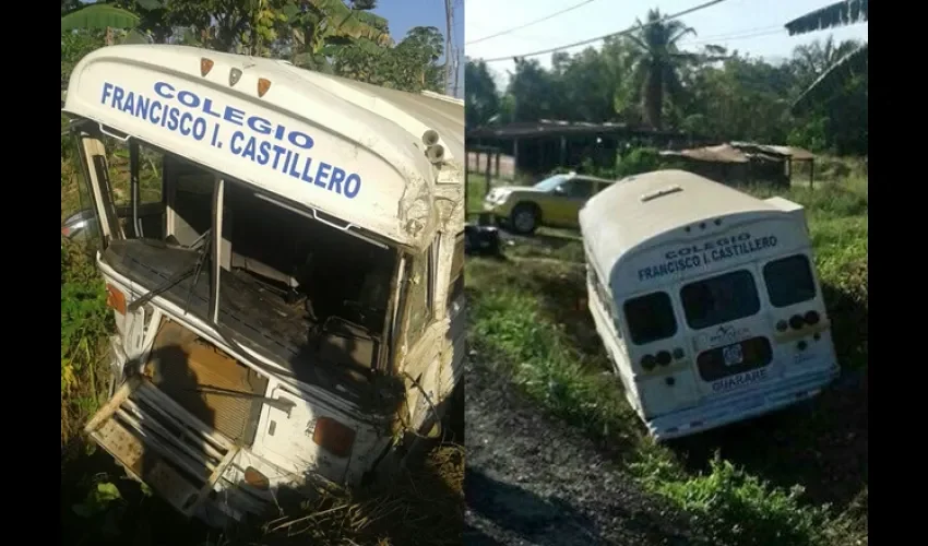 Accidente en  Metetí