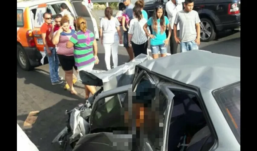 Accidente de tránsito en Chiriquí