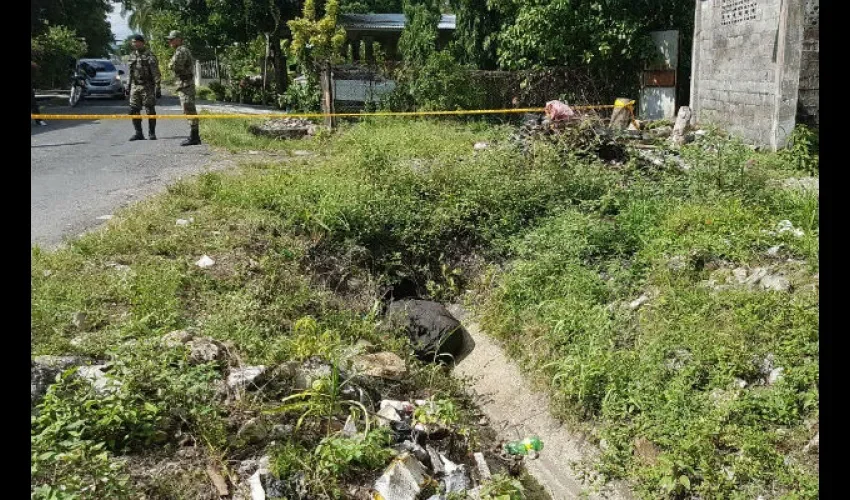 Hombre muerto dentro de una maleta en Chiriquí 