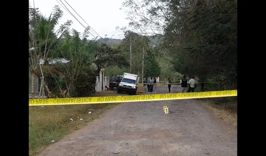 Homicidio en  Villa Unida de La Chorrera 