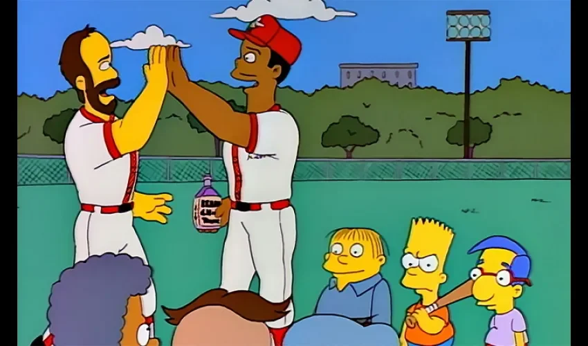 Recordarán el episodio "Homero al Bate". Foto/MLB