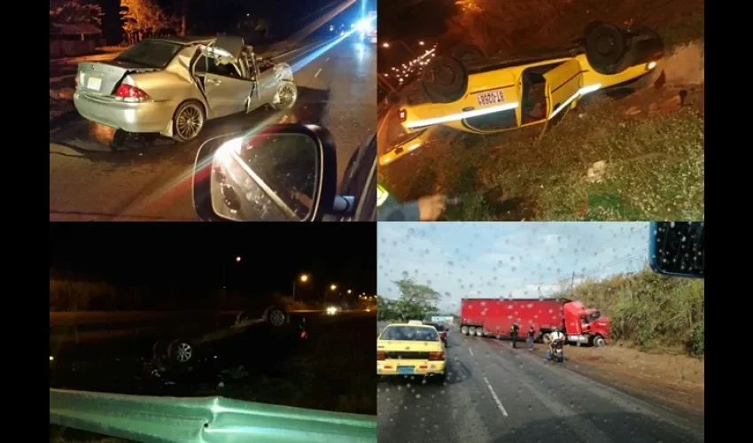 Accidente de tránsito en Panamá Oeste. 