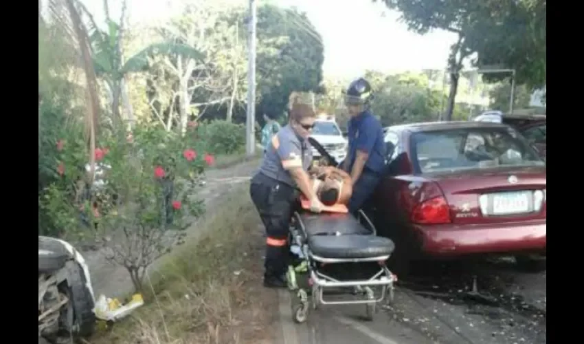 Accidente de tránsito en Chapala