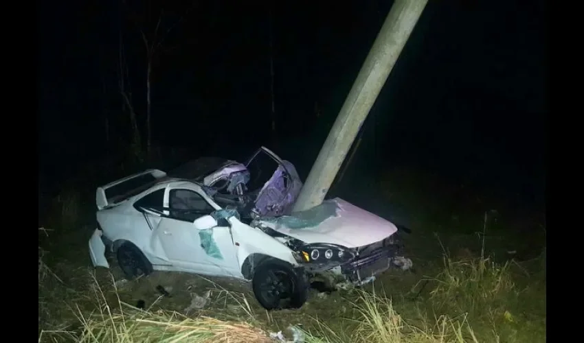 Accidente de tránsito en Loma Cová