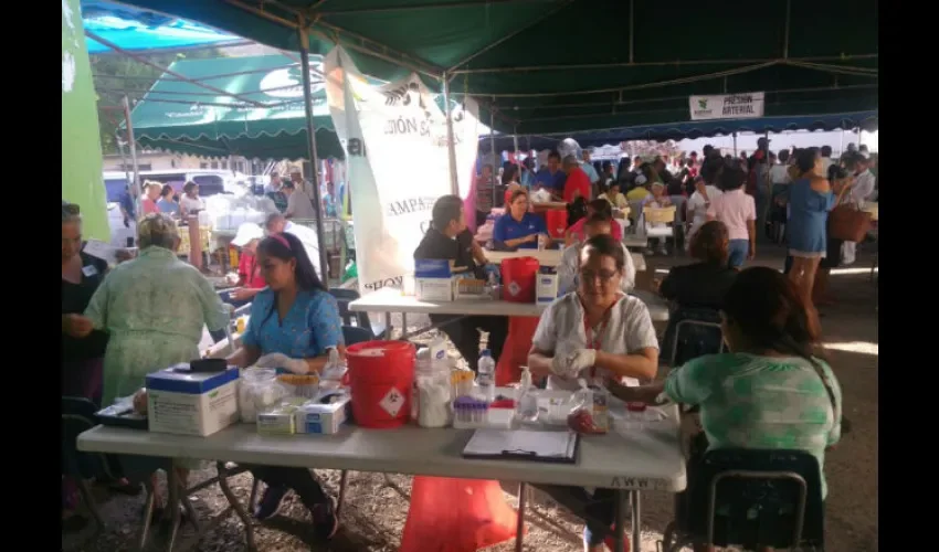 Censo de salud preventiva en San Isidro 