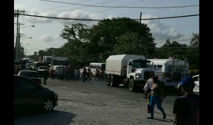 Falta de agua en Buena Vista de Colón