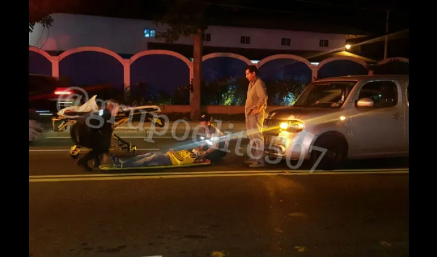 Accidente de tránsito en Río Abajo