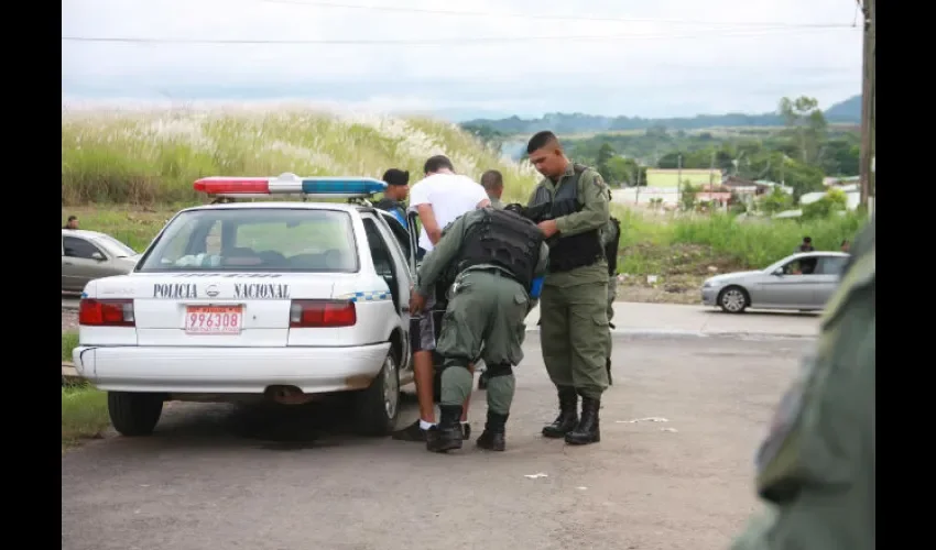 Capturan a antisociales en Panamá Oeste 