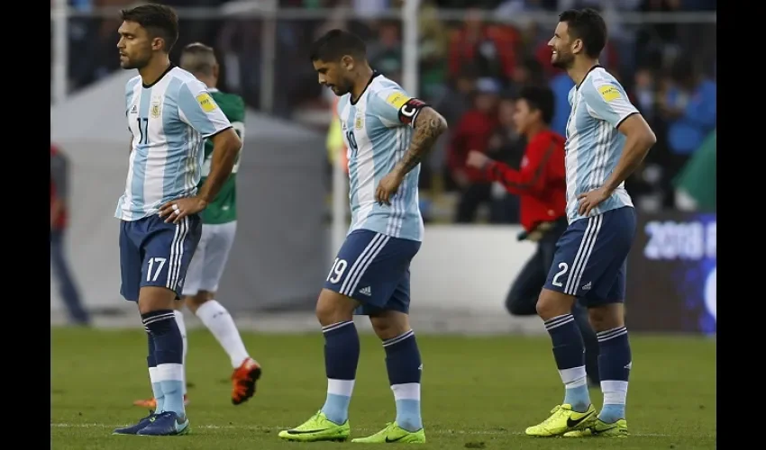 El camino a Rusia  se complica para Argentina. 