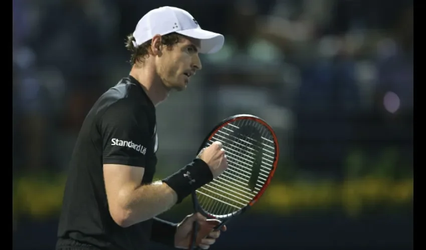 Andy Murray celebra su pase a la final./ Foto AP
