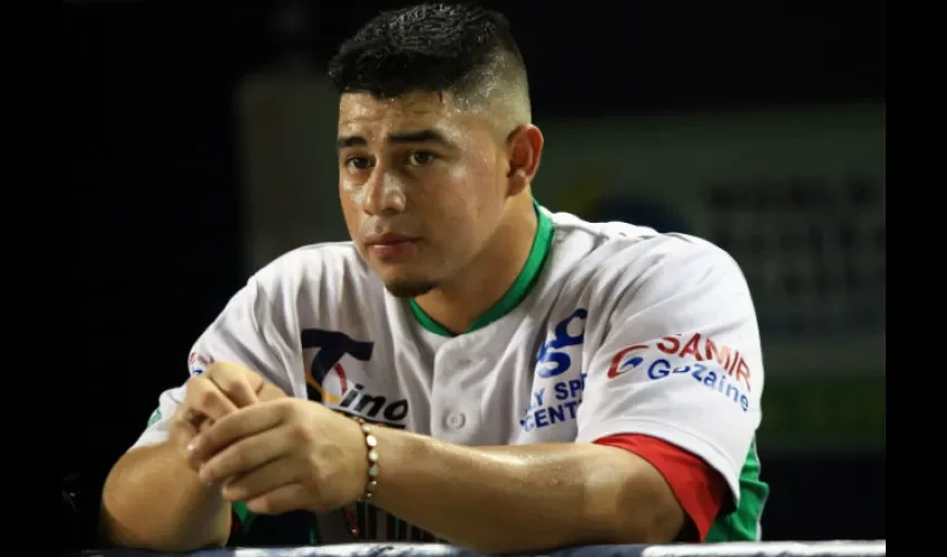 Carlos Quiroz es el mejor bateador de Chiriquí con promedio de .385. / Foto Anayansi Gamez