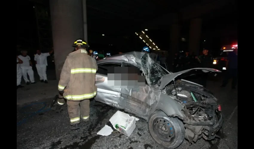 Accidente en Pueblo Nuevo