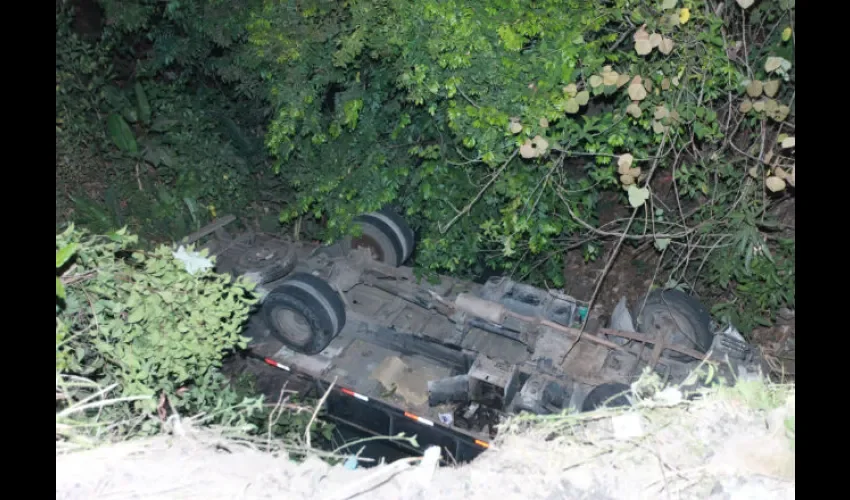 Accidente de tránsito en Cabra de Pacora 