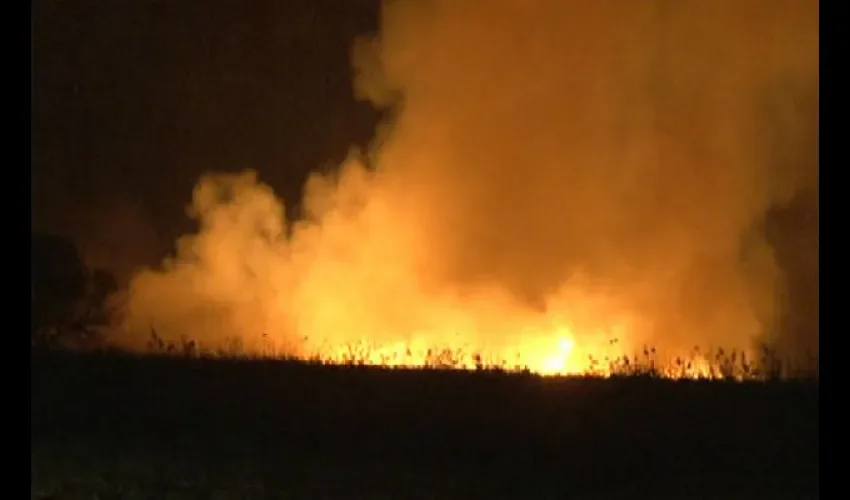 Incendio en La Pesa de Caldera