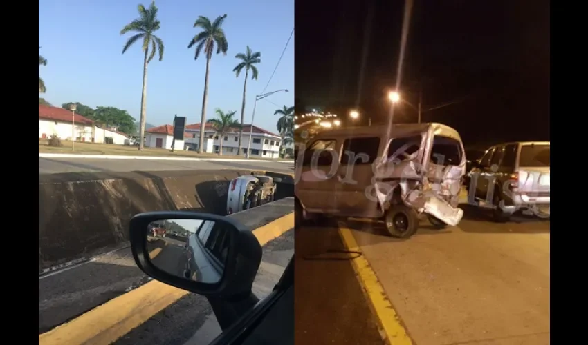 Accidente de tránsito en Panamá Oeste 