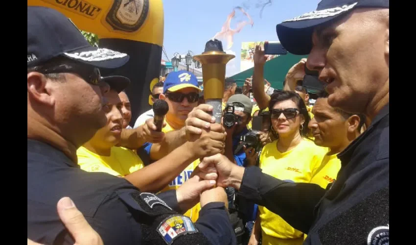 Antorcha de Olimpiadas Especiales 