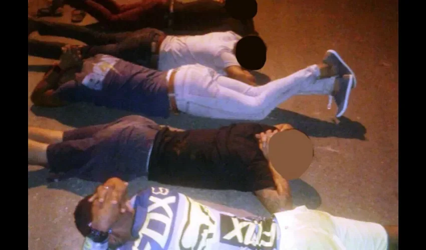 Operativo policial en Calle 16 de Río Abajo